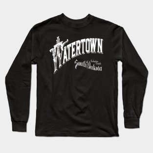 Vintage Watertown, SD Long Sleeve T-Shirt